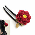 Peony Hairpin Chanhua Materials Flowers DIY Kit - Include Detailed Video Tutorial