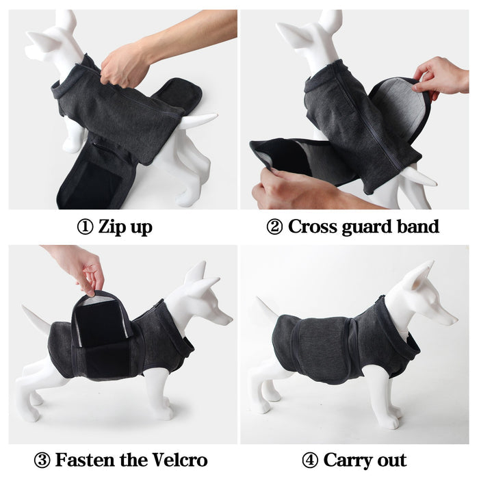 Pet Polyester Cotton Double Jacket Clothes