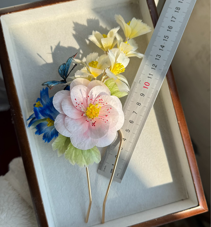 PF258 - Peony Ronghua Hairpin - Wholesale