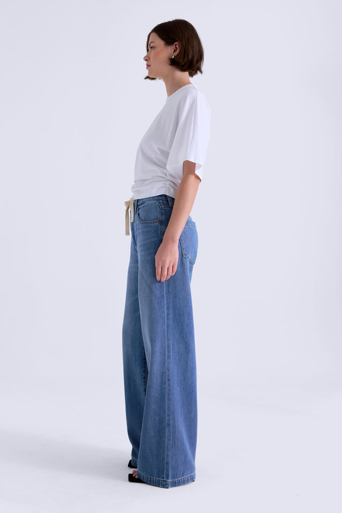 JADYN W/ DRAW CORD  LOW SLUNG PALAZZO W/ DRAWCORD
