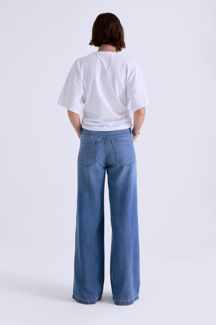 JADYN W/ DRAW CORD  LOW SLUNG PALAZZO W/ DRAWCORD