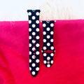 Polka Dot Print Silicone Band For Apple Watch Two Colors Available