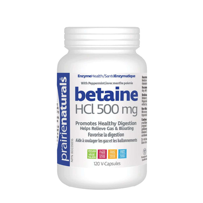 Prairie Naturals: Betaine HCL 500mg