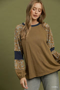 Prairie Patchwork Long Sleeve Top