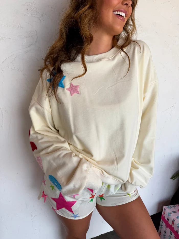 PREORDER: Merry Message Sweatshirt // ETA October
