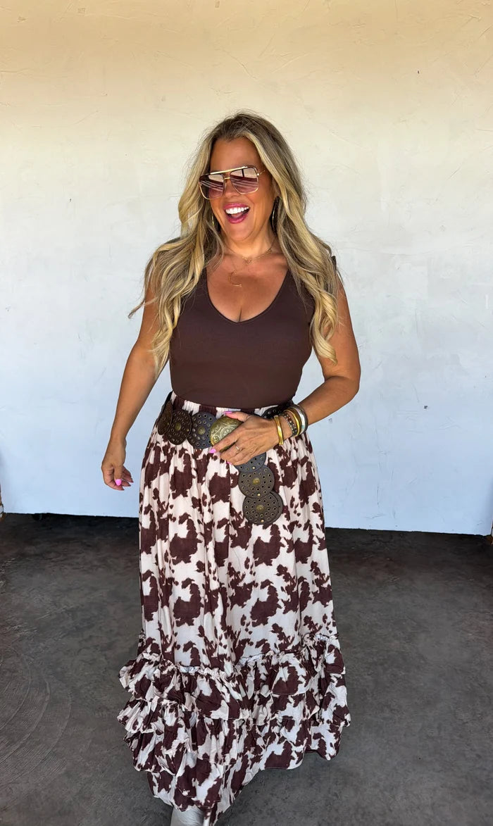 PREORDER: Wander West Maxi Skirt // eta September - October