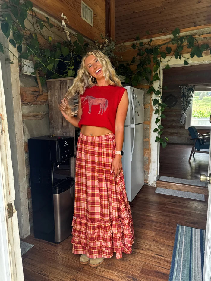 PREORDER: Wander West Maxi Skirt // eta September - October