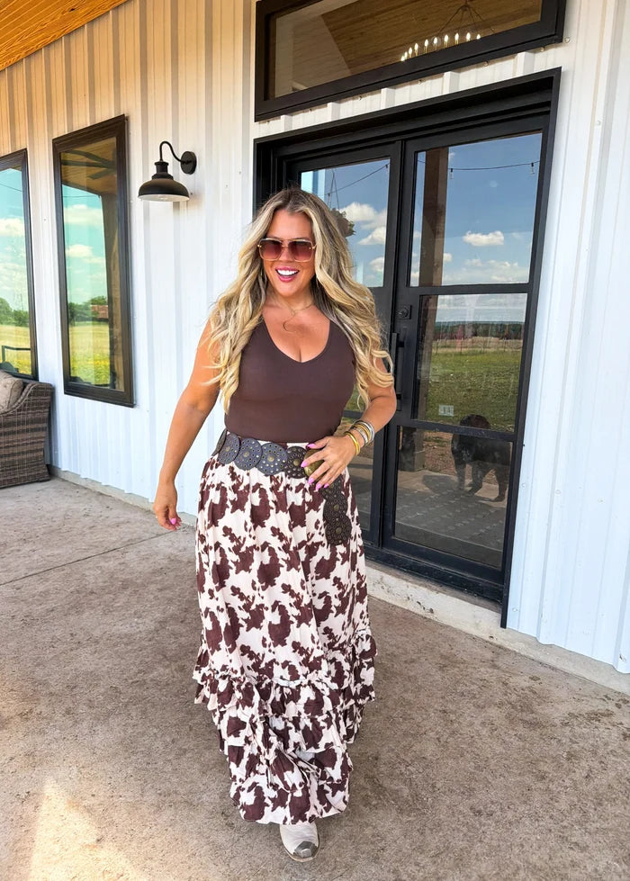 PREORDER: Wander West Maxi Skirt // eta September - October