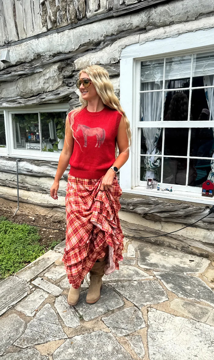 PREORDER: Wander West Maxi Skirt // eta September - October