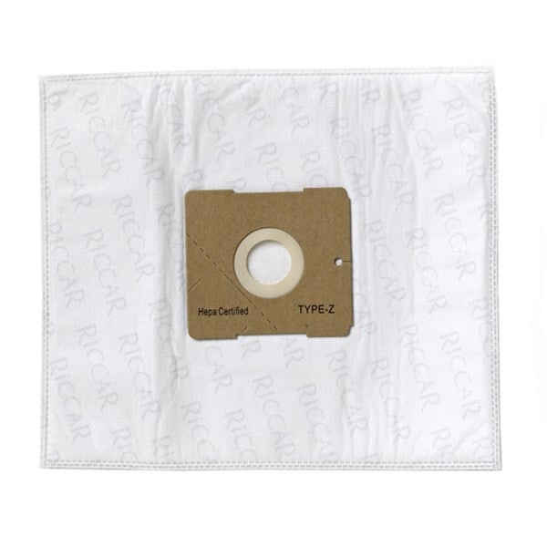 Riccar Moonlight, Pizzazz, Sunburst Canister HEPA Media Vacuum Bags Part RZH-6