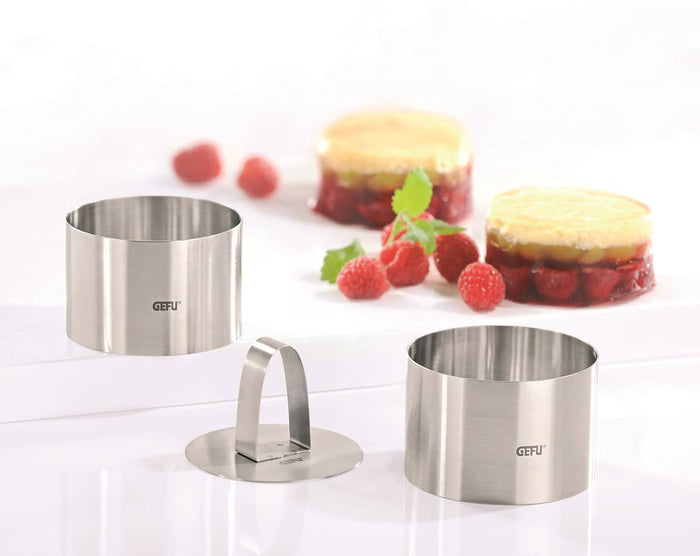 Rings for starters and desserts FORMA, 2 pcs.