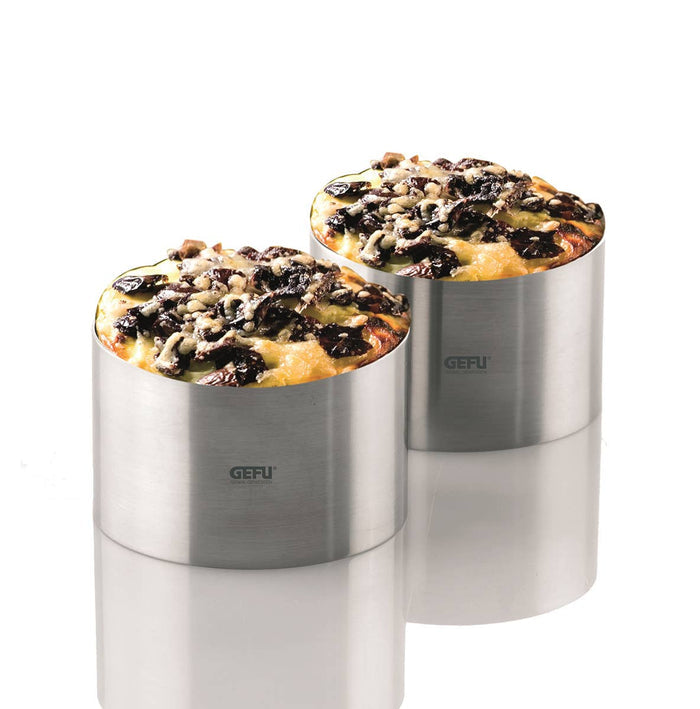 Rings for starters and desserts FORMA, 2 pcs.