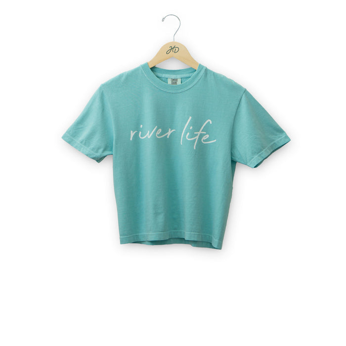 River Life Cropped T-Shirt