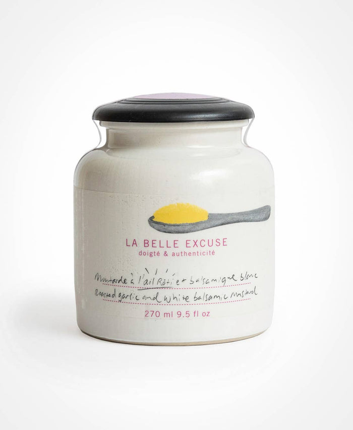 Roasted Garlic and White Balsamic Mustard - Magnolia Lane co. Home + Garden + Gift