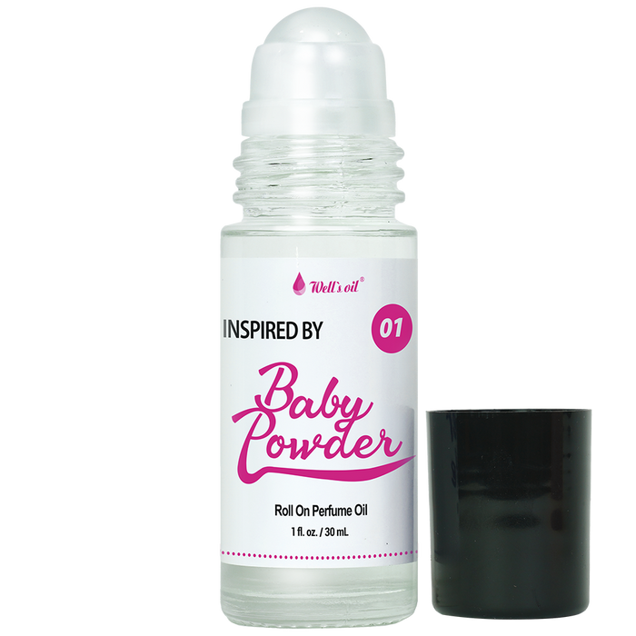 Roll-On Perfume Oil - Inspired by Baby Powder (1 fl. oz.)