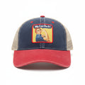 Cap with Rosie the Riveter graphic and 'We Can Do It!' text on a white background