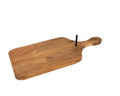 Round Top Charcuterie Board Natural Wood