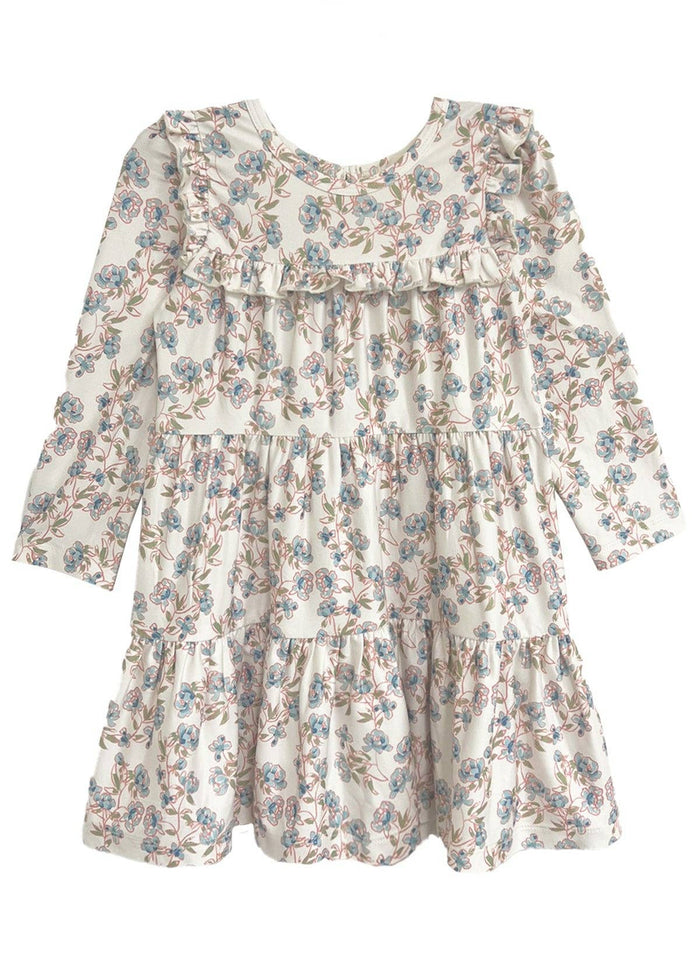 Sadie Dress: Blue / 4T
