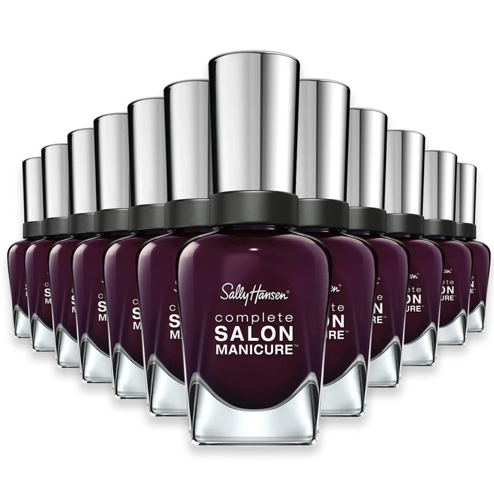 Sally Hansen Complete Salon Manicure, Black - 72 Pack