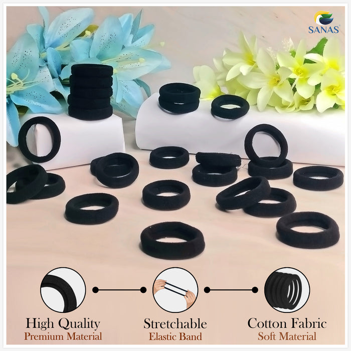 Premium rubber hair bands for everyday hairstyles