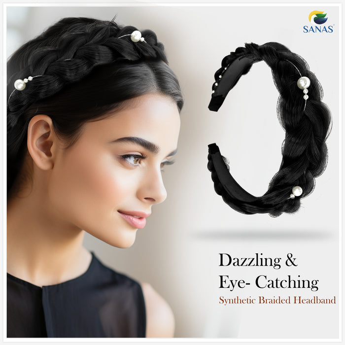 Pearl headband for women