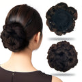 SANAS Brown Artificial Hair Bun Extension for Women
