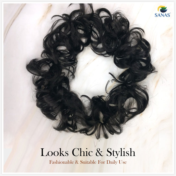 Premium Black Hair Extension for Women and Girls