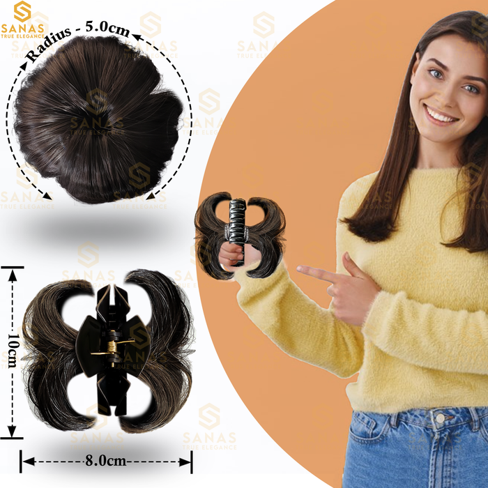 Clutch hair bun hair accessory for women – SANAS bun styling tool