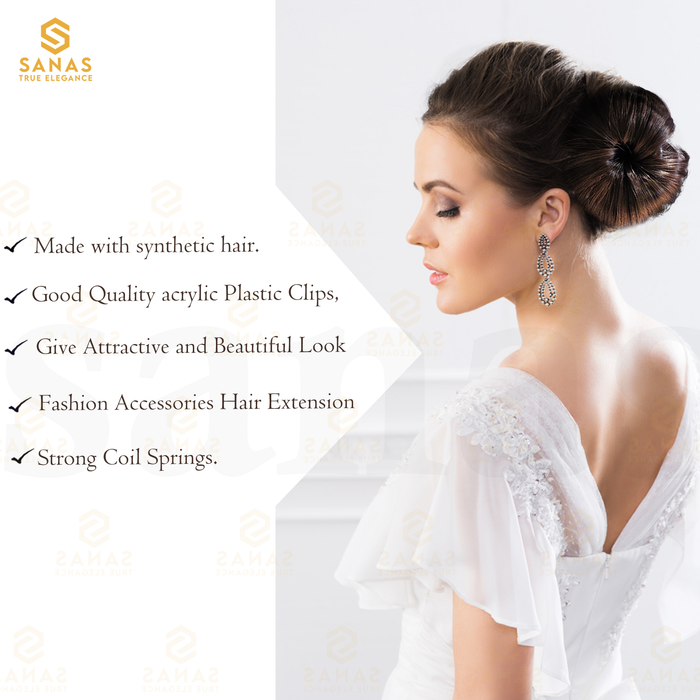Hair accessories for bun hairstyles