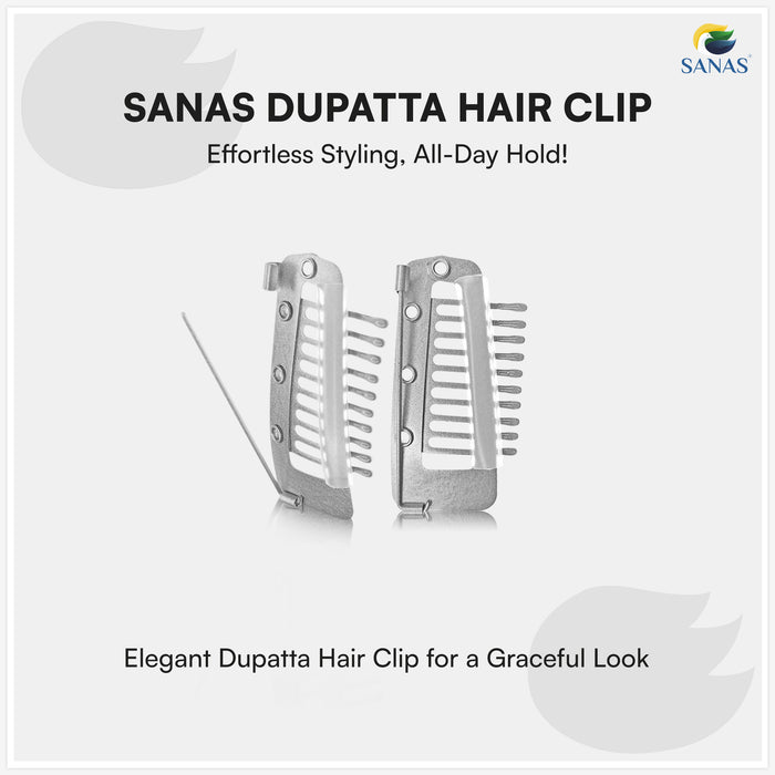 Hair Accessories for Women Non Slip Dupatta Clips