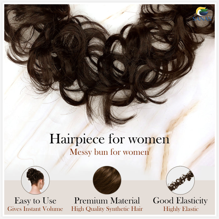 Wavy Blonde Ponytail Hair Extension for Instant Volume