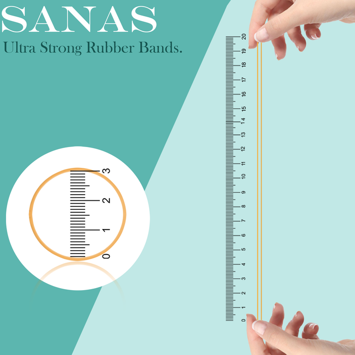 Stretchable Hair Rubber Bands for Thick Hair