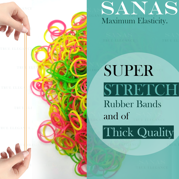 Colorful Elastic Rubber Bands for Women