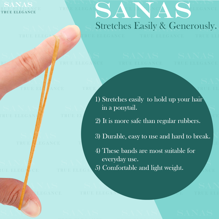 Bulk Nylon Rubber Bands for Office and Packaging