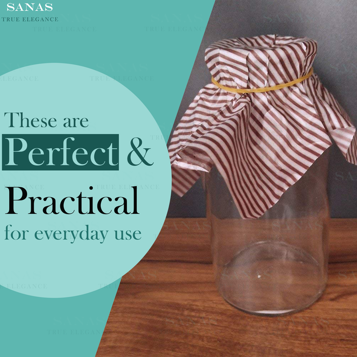 SANAS Nylon Hair Elastics for Everyday Use