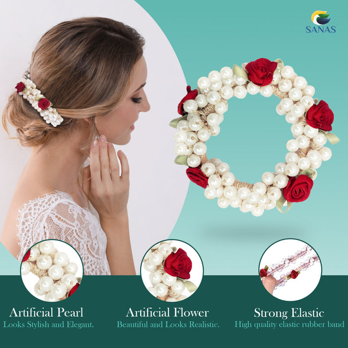 Stylish floral hair tie for women and girls