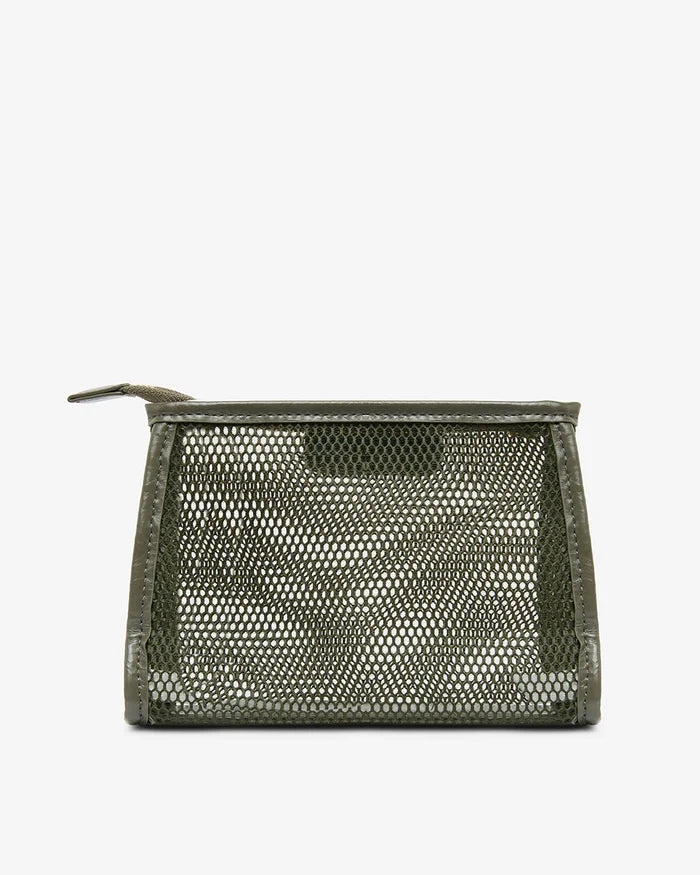 SANTORINI CASE SMALL | Khaki Mesh - Darling & Domain