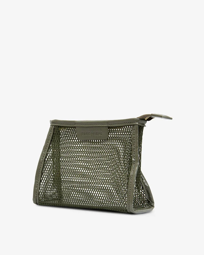 SANTORINI CASE SMALL | Khaki Mesh - Darling & Domain