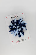School Bow Navy and Bluebell - Corker Bow - Clip