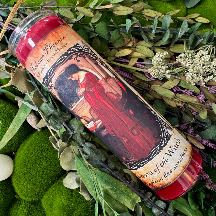 Season of the Witch Magic Samhain Spell Candle