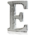 Shabby Chic Hand Carved Letters - E