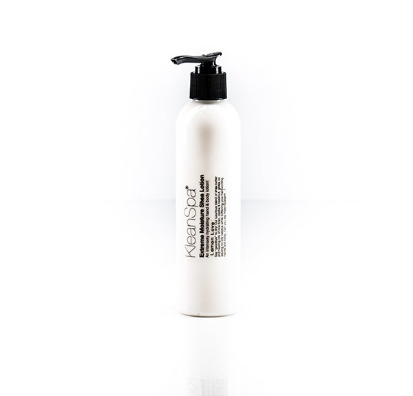 medium bottle of christmas scented shea lotion