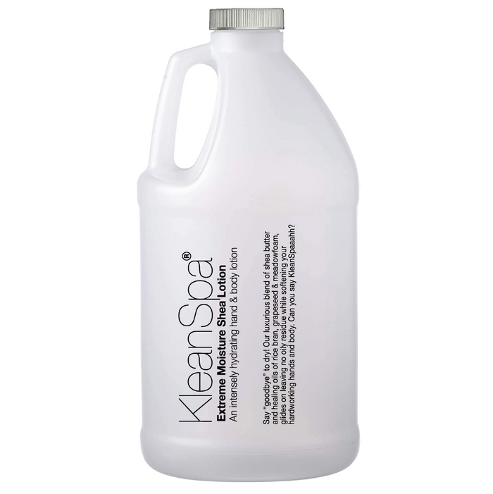 half gallon of christmas scented shea lotion