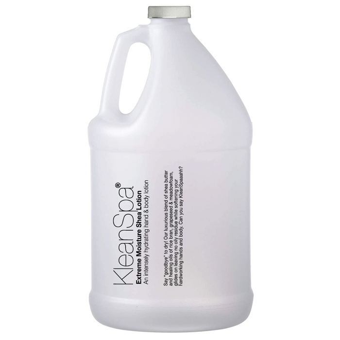gallon of christmas scented shea lotion