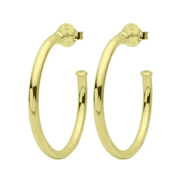Sheila Fajl Shiny Gold Plated Hoop - Taryn x Philip Boutique