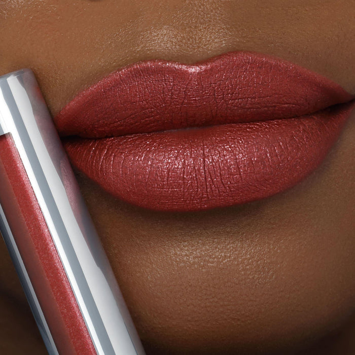 Showtime | Warm Brick Red With Gold And Silver Shimmer | Runway Rogue