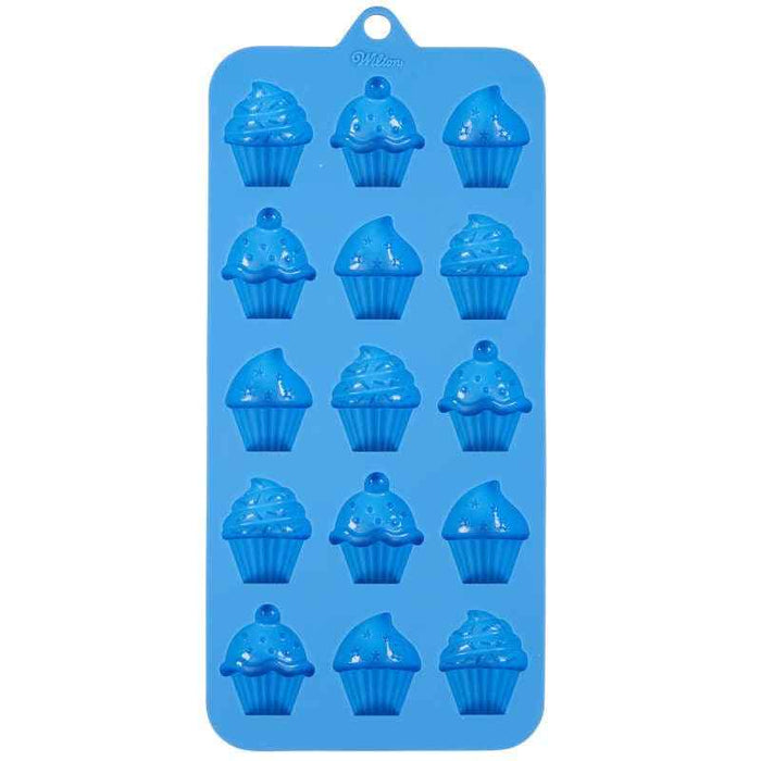 Silicone Soap Mold - 3 Cupcake Designs