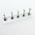 Silver 5 Tip Display Holders - | Lula Beauty