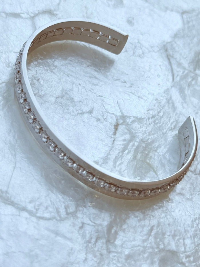 Silver Marlee Chansutt Pearls Bracelet