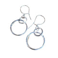 SILVER SUSPENSIONS Crazy Eights Earrings